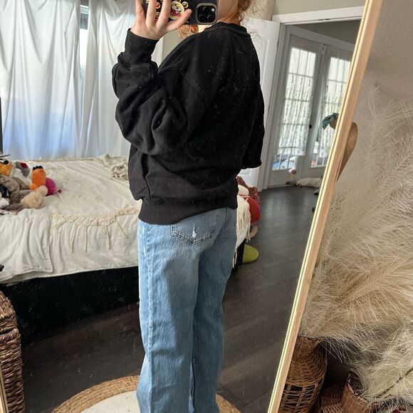 Prod BLDG Women’s Black 2 Bunny Cupcake Sweatshirt - Picture 3 of 8